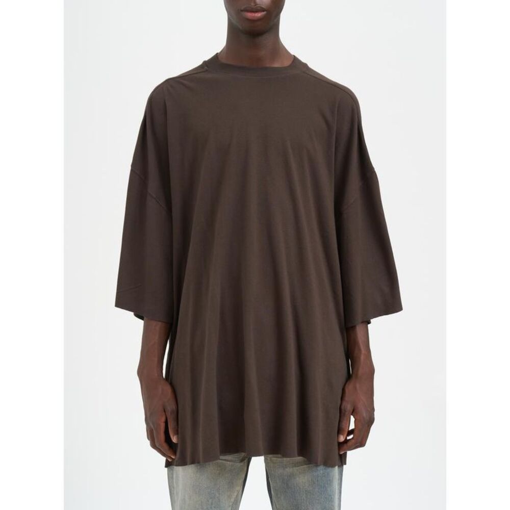 DRKSHDW Oversized Cotton T-Shirt Men GREY T-Shirts